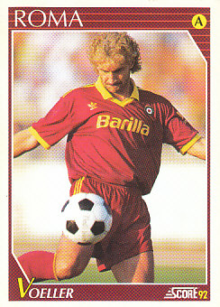 Rudolf Voeller AS Roma Score 92 Seria A #219